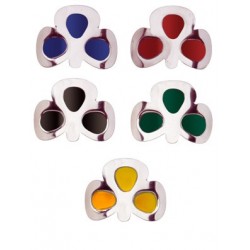 farbige shamrock Buckles