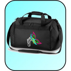 große Trage- / Schultertasche "Shoe+Butterfly"