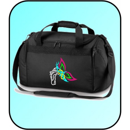 große Trage- / Schultertasche "Shoe+Butterfly"