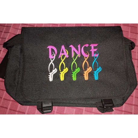 Trage- / Schultertasche "Dance" Motiv