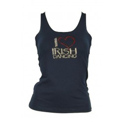 Damen Top "I love Irish Dancing"