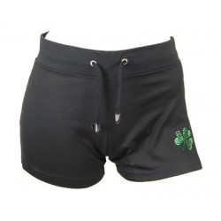 Irish Dancing Shorts mit Kleeblatt Motiv