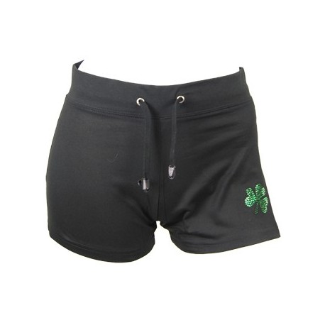 Irish Dancing Shorts mit Kleeblatt Motiv