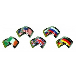 funkelnde Square Buckles