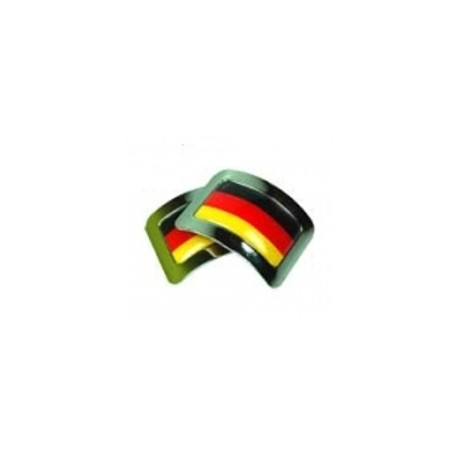Square Buckles m. Flagge