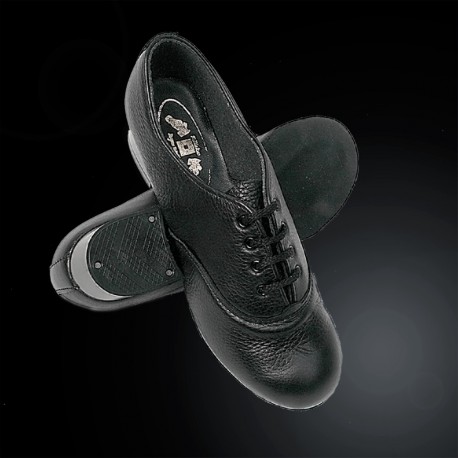 Boyne Walk All Black Boys Reel Shoe