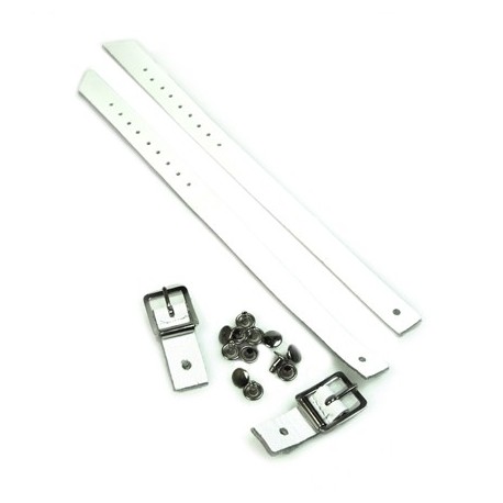 Jig Shoe Strap Replacement Kit - white